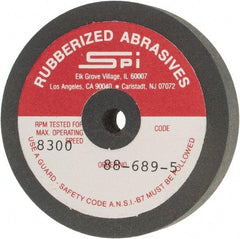 Made in USA - 2-1/2" Diam x 1/4" Hole x 3/8" Thick, 240 Grit Surface Grinding Wheel - Aluminum Oxide/Silicon Carbide Blend, Very Fine Grade, 8,300 Max RPM - Americas Industrial Supply