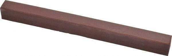 Made in USA - 1/2" Wide x 6" Long x 1/2" Thick, Square Abrasive Stick - Fine Grade - Americas Industrial Supply