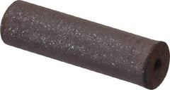 Made in USA - 1/4" Max Diam x 7/8" Long, Cylinder, Rubberized Point - Fine Grade, Silicon Carbide, 1/16" Arbor Hole, Unmounted - Americas Industrial Supply