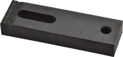Gibraltar - 5/16" Stud, Medium Carbon Steel, Strap Clamp - 13/16" Travel, 3-1/4" OAL x 1" Wide x 1/2" High, Black Oxide Finish, Radius Nose - Americas Industrial Supply