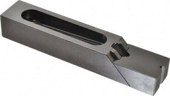 Gibraltar - 7-3/8" OAL x 1-1/2" Overall Width, High Grip Nose, Steel Manual Edge Clamp - Black Oxide Coating, 1-1/4" High, 1/2" Socket Cap Screw Slot, 3-5/16" Travel - Americas Industrial Supply