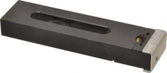 Gibraltar - 4-11/16" OAL x 1-1/4" Overall Width, Standard Grip Nose, Steel Manual Edge Clamp - Black Oxide Coating, 5/8" High, 3/8" Socket Cap Screw Slot, 2-3/16" Travel - Americas Industrial Supply