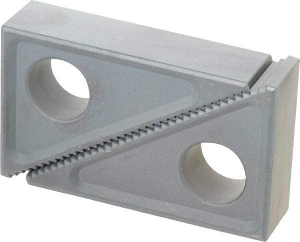Gibraltar - 2 Piece, 2-1/2 to 6" Height Adjustment, Steel Step Block - 1/16" Step Depth, 1/8" Step Elevation, 1" Width, 3-3/4" Base Depth, 2-15/32" Height - Americas Industrial Supply