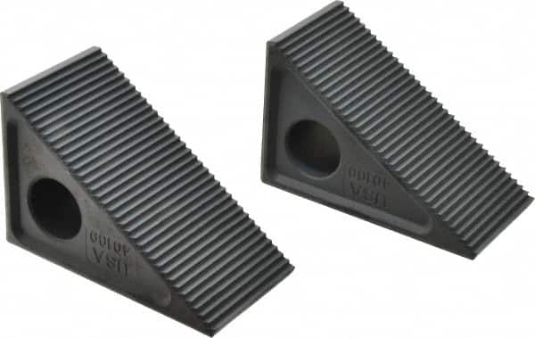 Gibraltar - 2 Piece, 2-1/2 to 6" Height Adjustment, Steel Step Block - 1/16" Step Depth, 1/8" Step Elevation, 2" Width, 3-3/4" Base Depth, 2-15/32" Height - Americas Industrial Supply