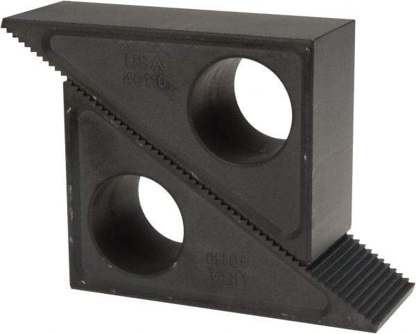 Gibraltar - 2 Piece, 3-1/2 to 9" Height Adjustment, Steel Step Block - 1/16" Step Depth, 1/8" Step Elevation, 2" Width, 5-21/64" Base Depth, 3-7/16" Height - Americas Industrial Supply
