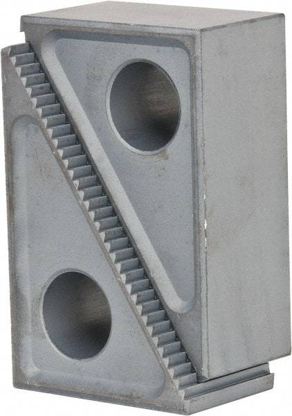 Gibraltar - 2 Piece, 64 to 152mm Height Adjustment, Steel Step Block - 1/16" Step Depth, 1/8" Step Elevation, 38mm Width, 3-3/4" Base Depth, 2-15/32" Height - Americas Industrial Supply