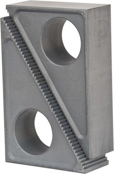 Gibraltar - 2 Piece, 89 to 229mm Height Adjustment, Steel Step Block - 1/16" Step Depth, 1/8" Step Elevation, 38mm Width, 5-21/64" Base Depth, 3-7/16" Height - Americas Industrial Supply
