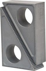 Gibraltar - 2 Piece, 89 to 229mm Height Adjustment, Steel Step Block - 1/16" Step Depth, 1/8" Step Elevation, 38mm Width, 5-21/64" Base Depth, 3-7/16" Height - Americas Industrial Supply