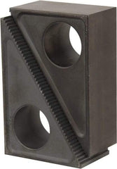 Gibraltar - 2 Piece, 89 to 229mm Height Adjustment, Steel Step Block - 1/16" Step Depth, 1/8" Step Elevation, 51mm Width, 5-21/64" Base Depth, 3-7/16" Height - Americas Industrial Supply