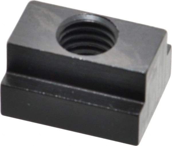 Gibraltar - 1/2-13 Blind Tapped T Slot Nut - 9/16" Slot Width, 7/8 x 11/32" Base Width x Height, 1-1/8 x 5/8" OAL x Height - Americas Industrial Supply