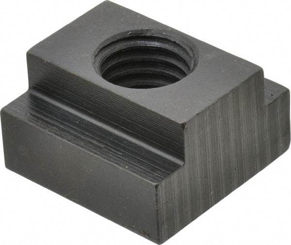 Gibraltar - 5/8-11 Blind Tapped T Slot Nut - 3/4" Slot Width, 1-1/4 x 15/32" Base Width x Height, 1-1/4 x 3/4" OAL x Height - Americas Industrial Supply