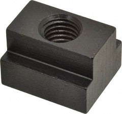 Gibraltar - 5/8-11 Blind Tapped T Slot Nut - 13/16" Slot Width, 1-1/4 x 9/16" Base Width x Height, 1-1/2 x 1" OAL x Height - Americas Industrial Supply