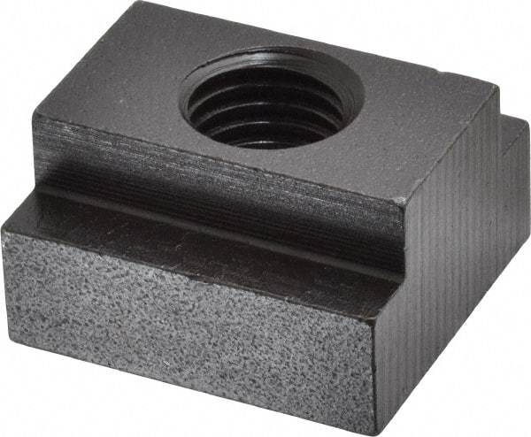 Gibraltar - 3/4-10 Blind Tapped T Slot Nut - 1" Slot Width, 1-5/8 x 5/8" Base Width x Height, 1-3/4 x 1" OAL x Height - Americas Industrial Supply