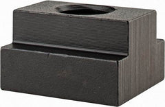 Gibraltar - 5/8-11 Tapped Through T Slot Nut - 11/16" Slot Width, 1-1/8 x 7/16" Base Width x Height, 1-1/4 x 3/4" OAL x Height - Americas Industrial Supply