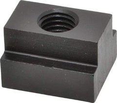 Gibraltar - 5/8-11 Tapped Through T Slot Nut - 13/16" Slot Width, 1-1/4 x 9/16" Base Width x Height, 1-1/2 x 1" OAL x Height - Americas Industrial Supply