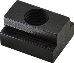 Gibraltar - M12x1.75 Blind Tapped T Slot Nut - 9/16" Slot Width, 22 x 9mm Base Width x Height, 29 x 16mm OAL x Height - Americas Industrial Supply