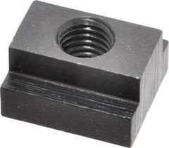 Gibraltar - M12x1.75 Tapped Through T Slot Nut - 5/8" Slot Width, 25 x 9mm Base Width x Height, 29 x 16mm OAL x Height - Americas Industrial Supply