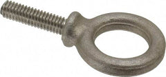 Gibraltar - 900 Lb Capacity, Steel, 5/16-18 Thread, Fixed Lifting Eye Bolt - Fully Threaded, 1-1/8" Shank, 1-1/8" Thread Length, Shoulder - Americas Industrial Supply