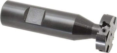 Cutting Tool Technologies - 5/16 Inch Cutting Width, 1.14 Inch Cutting Diameter, 4 Cutter Inserts, 3/4 Inch Shank Diameter, 1215 Insert Style, Indexable Keyseat Cutter - Inch Long Shank - Americas Industrial Supply