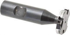 Cutting Tool Technologies - 1/4 Inch Cutting Width, 1.265 Inch Cutting Diameter, 4 Cutter Inserts, 3/4 Inch Shank Diameter, 1215 Insert Style, Indexable Keyseat Cutter - Inch Long Shank - Americas Industrial Supply