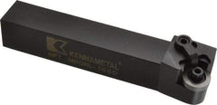 Kennametal - MRGN, Left Hand Cut, 15° Lead Angle, 1" Shank Height x 1" Shank Width, Negative Rake Indexable Turning Toolholder - 6" OAL, RN..64 Insert Compatibility, Series Kenloc - Americas Industrial Supply