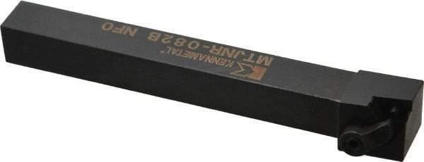 Kennametal - MTJN, Right Hand Cut, 3° Lead Angle, 1/2" Shank Height x 1/2" Shank Width, Negative Rake Indexable Turning Toolholder - 4-1/2" OAL, TN..22. Insert Compatibility, Series Kenloc - Americas Industrial Supply
