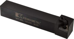 Kennametal - MTJN, Left Hand Cut, 3° Lead Angle, 1" Shank Height x 1" Shank Width, Negative Rake Indexable Turning Toolholder - 6" OAL, TN..43. Insert Compatibility, Series Kenloc - Americas Industrial Supply