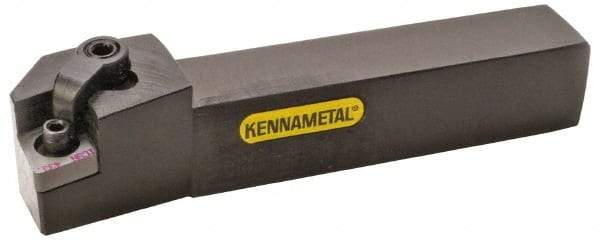 Kennametal - MCFN, Right Hand Cut, 0° Lead Angle, 3/4" Shank Height x 3/4" Shank Width, Negative Rake Indexable Turning Toolholder - 4-1/2" OAL, CN..43. Insert Compatibility, Series Kenloc - Americas Industrial Supply