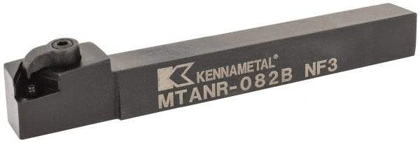 Kennametal - MTAN, Right Hand Cut, 3° Lead Angle, 1/2" Shank Height x 1/2" Shank Width, Negative Rake Indexable Turning Toolholder - 4-1/2" OAL, TN..22. Insert Compatibility, Series Kenloc - Americas Industrial Supply
