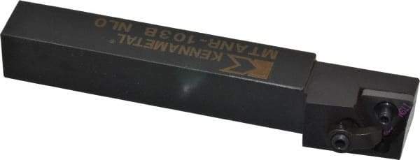 Kennametal - MTAN, Right Hand Cut, 3° Lead Angle, 5/8" Shank Height x 5/8" Shank Width, Negative Rake Indexable Turning Toolholder - 4-1/2" OAL, TN..33. Insert Compatibility, Series Kenloc - Americas Industrial Supply