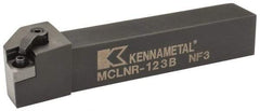 Kennametal - MCLN, Right Hand Cut, 5° Lead Angle, 3/4" Shank Height x 3/4" Shank Width, Negative Rake Indexable Turning Toolholder - 4-1/2" OAL, CN..32. Insert Compatibility, Series Kenloc - Americas Industrial Supply
