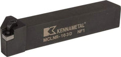 Kennametal - MCLN, Right Hand Cut, 5° Lead Angle, 1" Shank Height x 1" Shank Width, Negative Rake Indexable Turning Toolholder - 6" OAL, CN..32. Insert Compatibility, Series Kenloc - Americas Industrial Supply