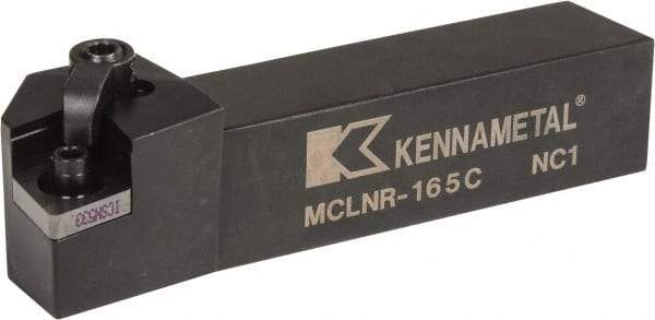 Kennametal - MCLN, Right Hand Cut, 5° Lead Angle, 1" Shank Height x 1" Shank Width, Negative Rake Indexable Turning Toolholder - 5" OAL, CN..54. Insert Compatibility, Series Kenloc - Americas Industrial Supply