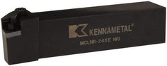Kennametal - MCLN, Right Hand Cut, 5° Lead Angle, 1-1/2" Shank Height x 1-1/2" Shank Width, Negative Rake Indexable Turning Toolholder - 7" OAL, CN..54. Insert Compatibility, Series Kenloc - Americas Industrial Supply
