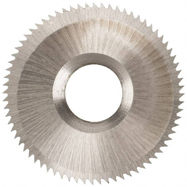 Onsrud - 1" Diam x 0.0937" Blade Thickness x 5/16" Arbor Hole Diam, 72 Tooth Slitting and Slotting Saw - Arbor Connection, High Speed Steel - Americas Industrial Supply