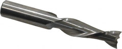 Onsrud - 1/2" Cutting Diam x 1-5/8" Length of Cut, 2 Flute, Upcut Spiral Router Bit - Uncoated, Left Hand Cut, Solid Carbide, 3-1/2" OAL x 1/2" Shank Diam, Double Edge, 30° Helix Angle - Americas Industrial Supply