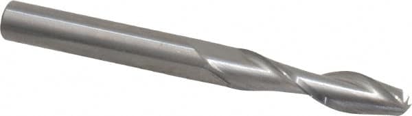 Onsrud - 1/4" Cutting Diam x 1" Length of Cut, 2 Flute, Upcut Spiral Router Bit - Uncoated, Right Hand Cut, Solid Carbide, 2-1/2" OAL x 1/4" Shank Diam, Double Edge, 30° Helix Angle - Americas Industrial Supply