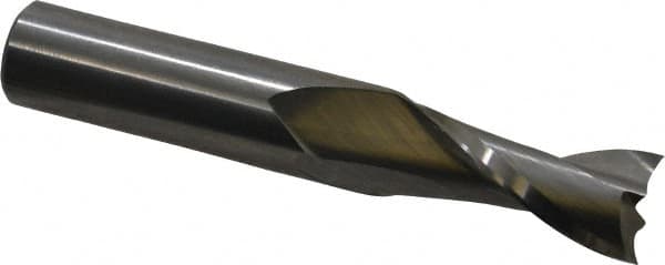 Onsrud - 1/2" Cutting Diam x 1-1/8" Length of Cut, 2 Flute, Upcut Spiral Router Bit - Uncoated, Right Hand Cut, Solid Carbide, 3" OAL x 1/2" Shank Diam, Double Edge, 30° Helix Angle - Americas Industrial Supply