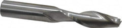 Onsrud - 1/2" Cutting Diam x 1-5/8" Length of Cut, 2 Flute, Upcut Spiral Router Bit - Uncoated, Right Hand Cut, Solid Carbide, 3-1/2" OAL x 1/2" Shank Diam, Double Edge, 30° Helix Angle - Americas Industrial Supply