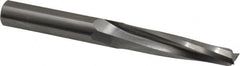 Onsrud - 1/2" Cutting Diam x 2-1/8" Length of Cut, 2 Flute, Upcut Spiral Router Bit - Uncoated, Right Hand Cut, Solid Carbide, 4-1/2" OAL x 1/2" Shank Diam, Double Edge, 11° Helix Angle - Americas Industrial Supply