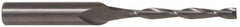 Onsrud - 5/16" Cutting Diam x 3-1/8" Length of Cut, 2 Flute, Upcut Spiral Router Bit - Uncoated, Right Hand Cut, Solid Carbide, 6" OAL x 5/16" Shank Diam, Double Edge, 25° Helix Angle - Americas Industrial Supply