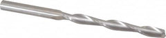 Onsrud - 3/8" Cutting Diam x 3-1/2" Length of Cut, 2 Flute, Upcut Spiral Router Bit - Uncoated, Right Hand Cut, Solid Carbide, 5" OAL x 3/8" Shank Diam, Double Edge, 25° Helix Angle - Americas Industrial Supply