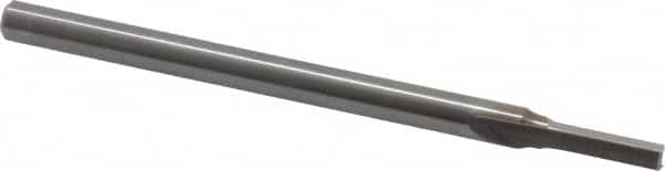 Onsrud - 3/16" Diam, 1/4" Shank Diam, 5/8" Length of Cut, 2 Flute Double Edge Straight Router Bit - 4" Overall Length, Right Hand Cut, Solid Carbide - Americas Industrial Supply