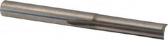 Onsrud - 1/4" Diam, 1/4" Shank Diam, 1" Length of Cut, 2 Flute Double Edge Straight Router Bit - 2-1/2" Overall Length, Left Hand Cut, Solid Carbide - Americas Industrial Supply