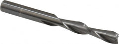 Onsrud - 1/4" Cutting Diam x 1" Length of Cut, 2 Flute, Downcut Spiral Router Bit - Uncoated, Left Hand Cut, Solid Carbide, 2-1/2" OAL x 1/4" Shank Diam, Double Edge, 30° Helix Angle - Americas Industrial Supply