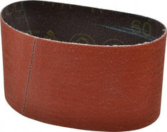 3M - 3-1/2" Wide x 15-1/2" OAL, 60 Grit, Ceramic Abrasive Belt - Ceramic, Medium, Coated, YF Weighted Cloth Backing, Wet/Dry, Series 777F - Americas Industrial Supply