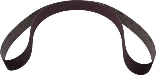 3M - 2" Wide x 72" OAL, 60 Grit, Aluminum Oxide Abrasive Belt - Aluminum Oxide, Medium, Coated, X Weighted Cloth Backing, Series 241D - Americas Industrial Supply
