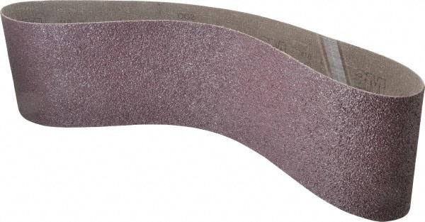3M - 6" Wide x 48" OAL, 24 Grit, Aluminum Oxide Abrasive Belt - Aluminum Oxide, Very Coarse, Coated, X Weighted Cloth Backing, Series 341D - Americas Industrial Supply