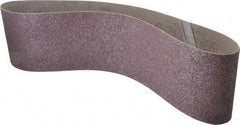 3M - 6" Wide x 48" OAL, 24 Grit, Aluminum Oxide Abrasive Belt - Aluminum Oxide, Very Coarse, Coated, X Weighted Cloth Backing, Series 341D - Americas Industrial Supply