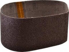 3M - 3" Wide x 24" OAL, 36 Grit, Aluminum Oxide Abrasive Belt - Aluminum Oxide, Very Coarse, Coated, X Weighted Cloth Backing, Series 341D - Americas Industrial Supply